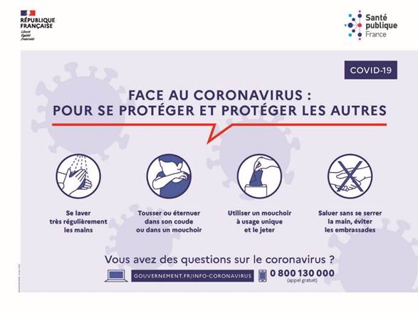 Coronavirus / Covid19 - les gestes barrire - ac-reims.fr